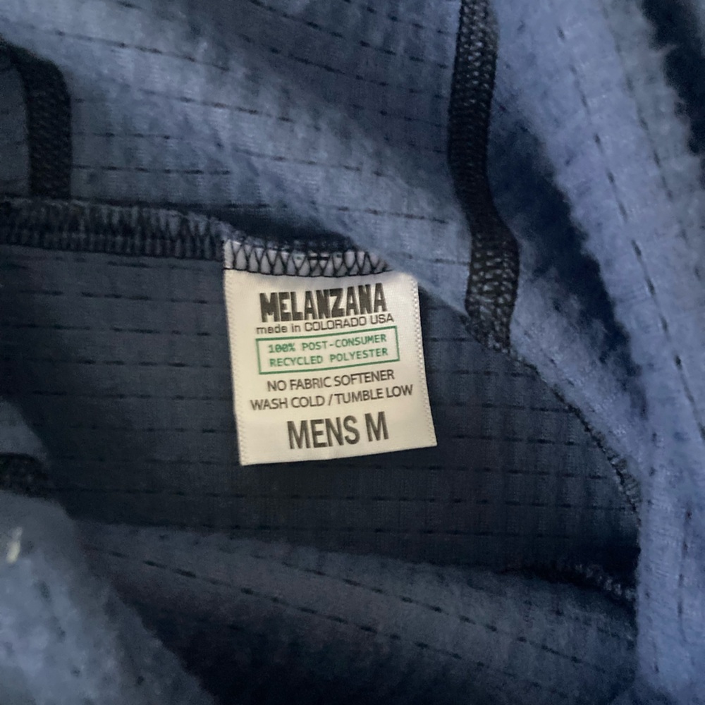 Brand NEW. 2025 Melanzana V2 Microgrid Hoodie Mens Medium: Rain color - Picture 6 of 7